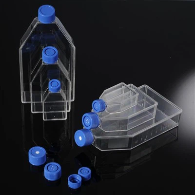 25 Cm2, 75 Cm2, 175 Cm2 Treated Tissue Cell Culture lombik