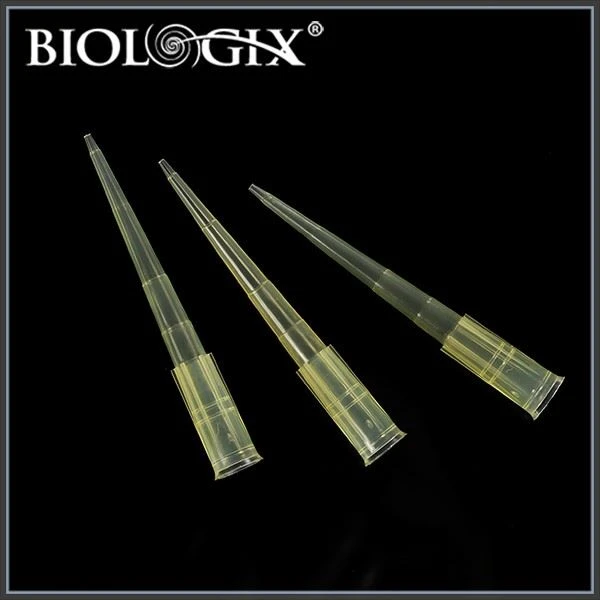 Rack Sterile Laboratory Universal Plastic Liquid Pipettor Tips 200 µL (96 Tips/Rack)