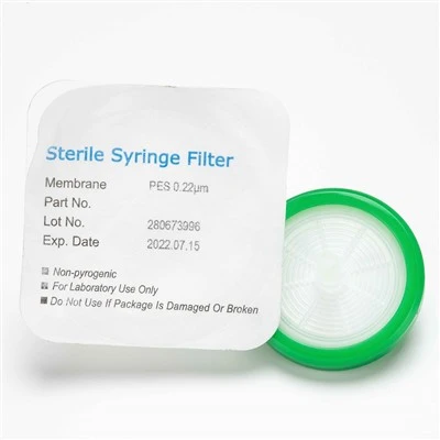 Sterilizálja a fecskendőszűrőket