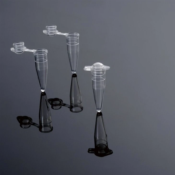 0.2ml PCR Tubes With Flat Top Highly Transparent Single Tubes