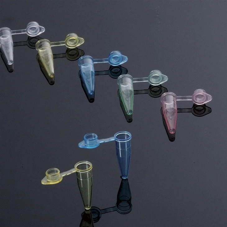 0.2ml PCR Tubes With Flat Top Highly Transparent Single Tubes