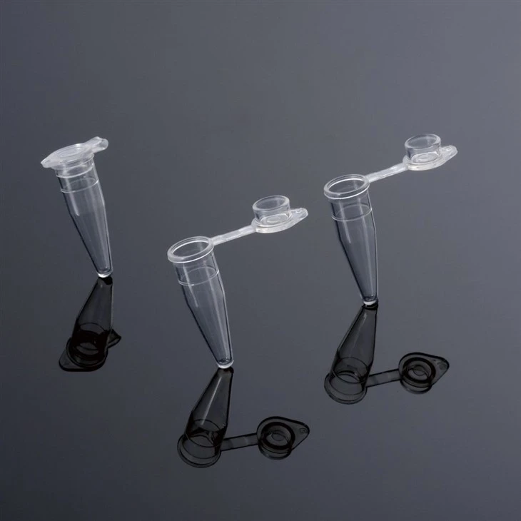 0.2ml PCR Tubes With Flat Top Highly Transparent Single Tubes